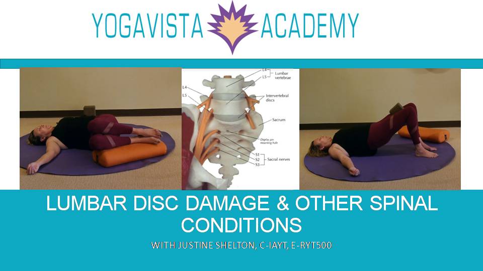 How Does Yoga work with students who have Stenosis and other disc issues?