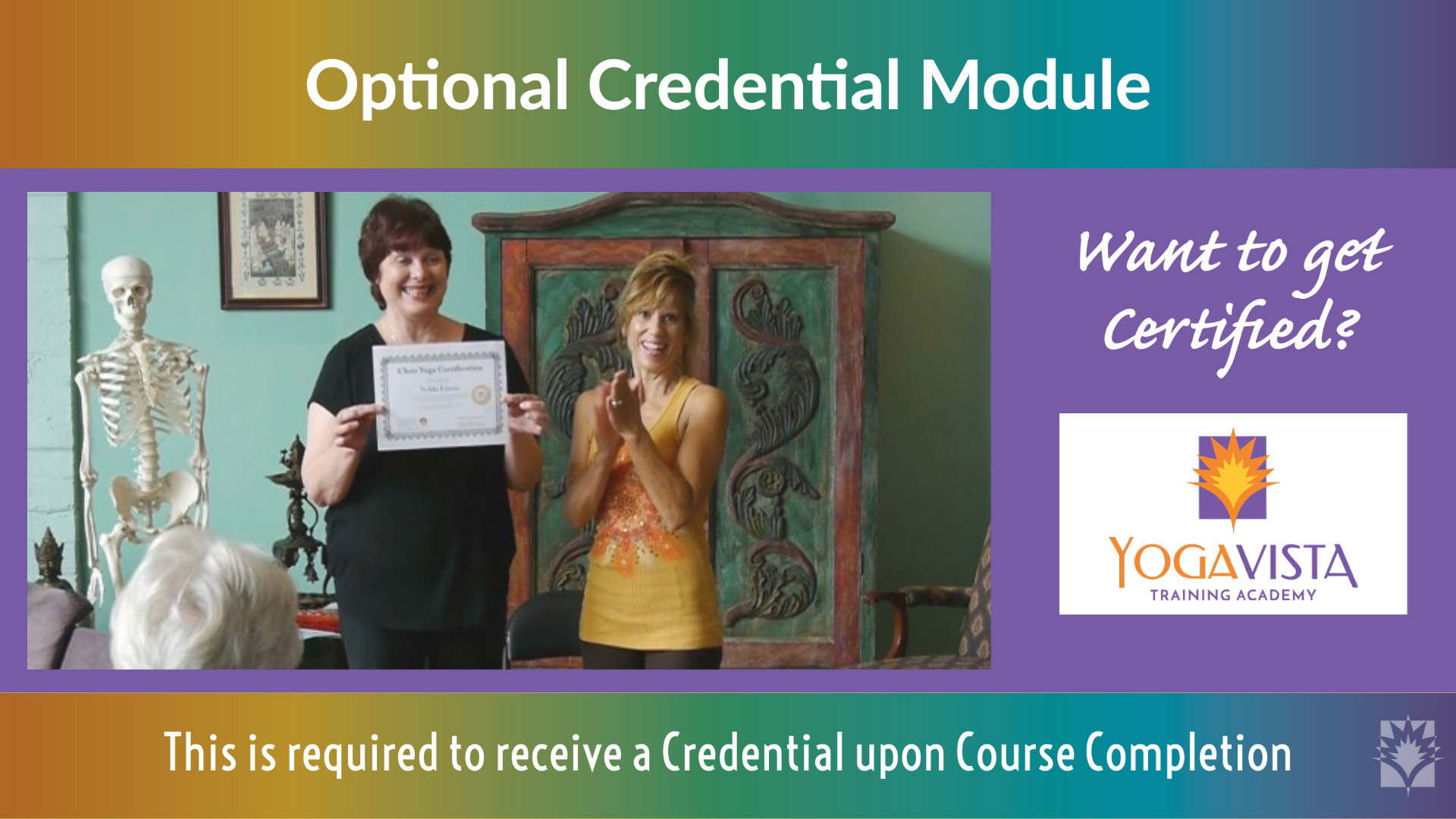 Yoga Vista Academy Certification and Credential Module