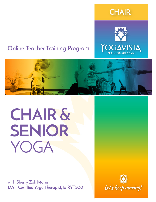 Yoga Vista Academy Chair Yoga Teacher Training Manual with Sherry Zak Morris